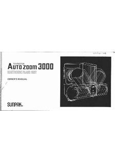 Sunpak 3000 manual. Camera Instructions.